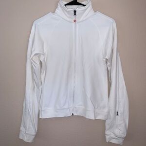 🔻Lululemon White Zip Up Jacket